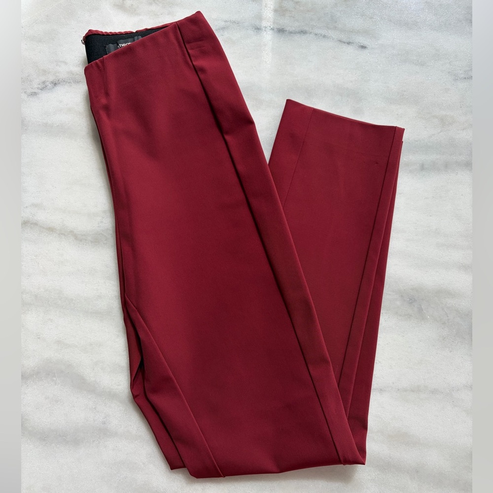 Theory Women’s Deep Red Pants